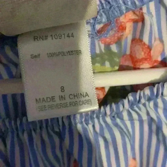 Floral Girl Dress size 8 - Picture 3 of 4